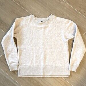 BOXY SPLIT HEM PULLOVER SWEATSHIRT~KIRKLAND SIGNATURE~ MEDIUM